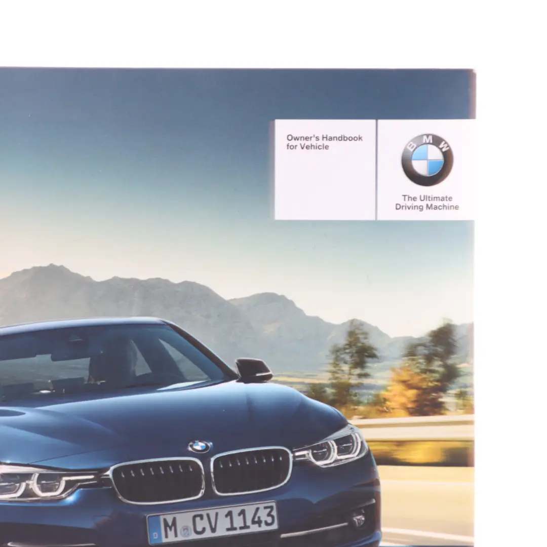 BMW F30 Owner's Handbook Wallet Case Pouch 2970066