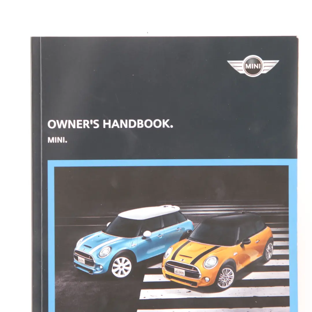 Mini F55 F56 Owner's Handbook Book Case Pouch Set 2972287