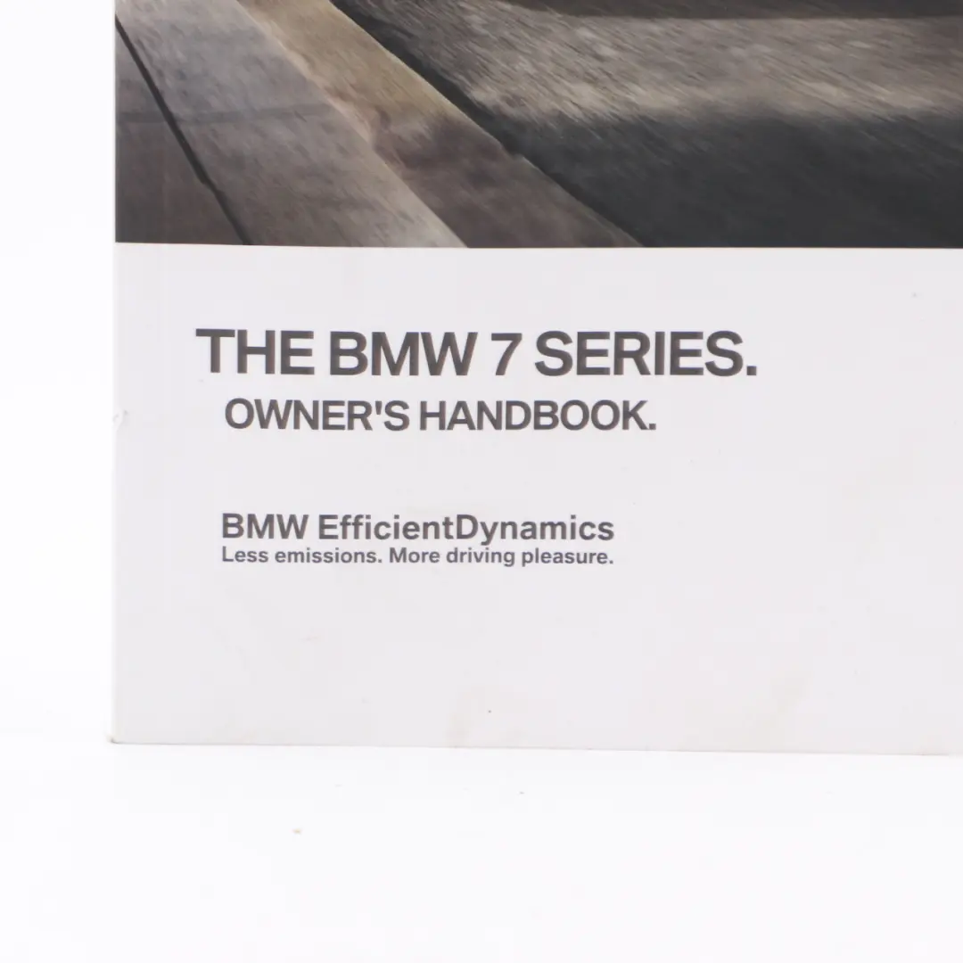 Owner's Handbook BMW G11 G12 Book Instruction Booklet Manual 2984898