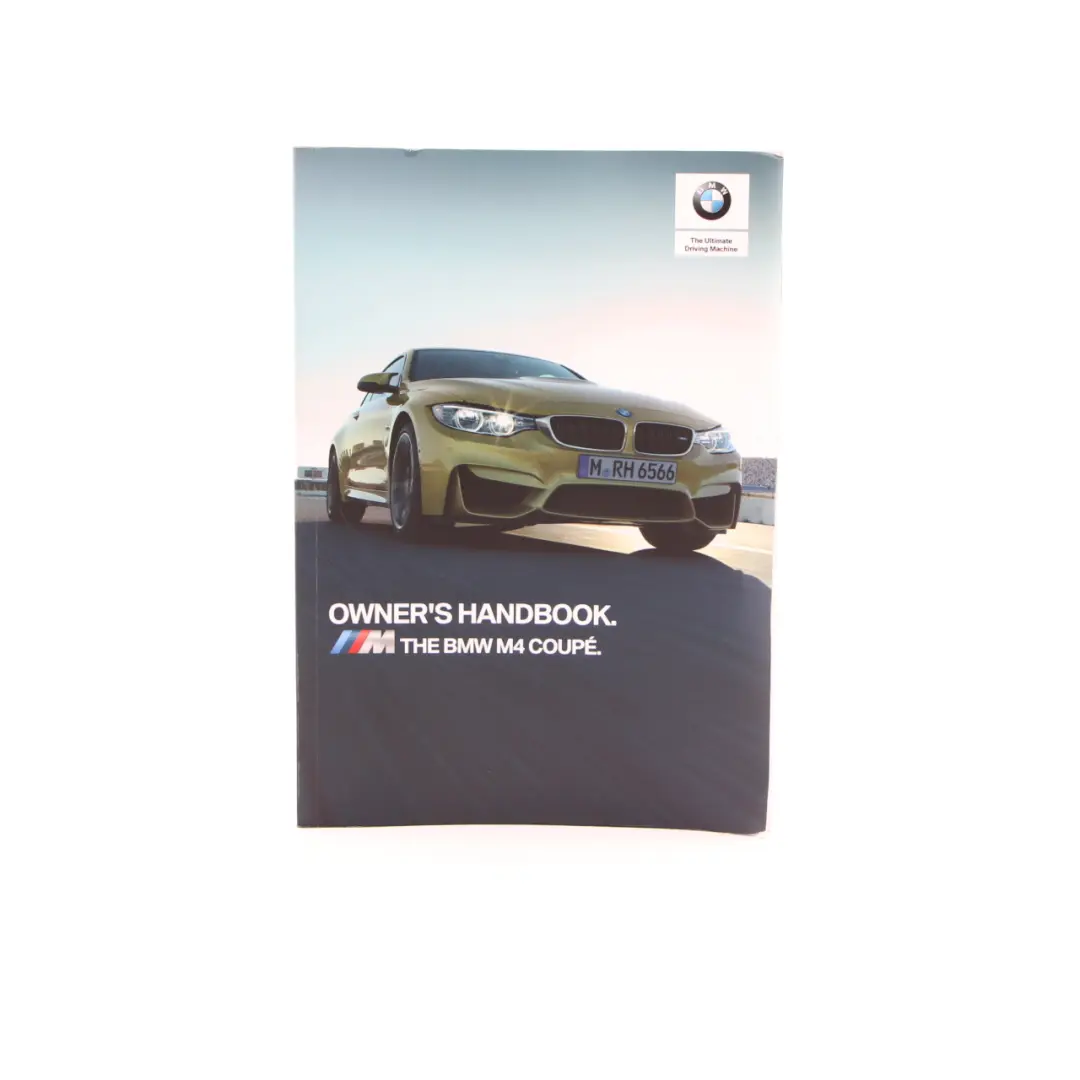 Owner's Handbook BMW F82 M4 LCI Book Instruction Booklet Manual 2989512