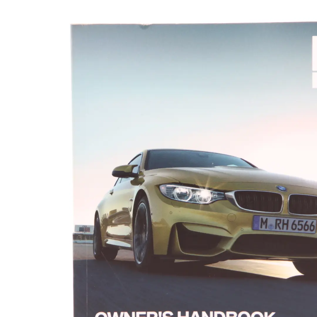 Owner's Handbook BMW F82 M4 LCI Book Instruction Booklet Manual 2989512