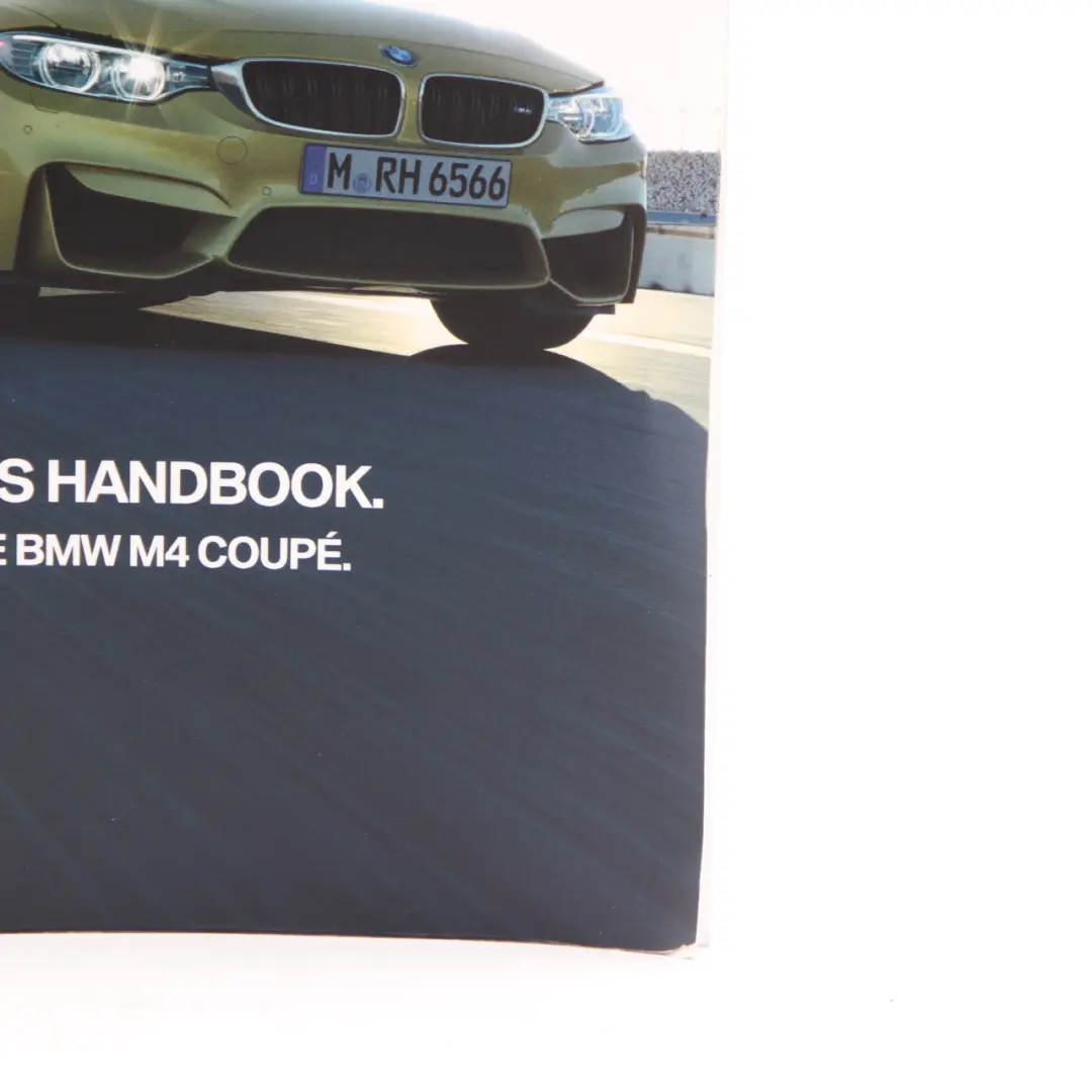 Owner's Handbook BMW F82 M4 LCI Book Instruction Booklet Manual 2989512