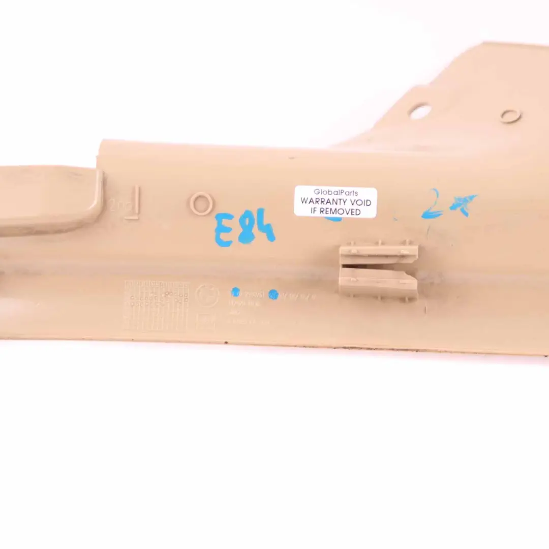 BMW X1 E84 Cover Strip Entrance Inner Rear Left N/S Savanna Beige 2990761