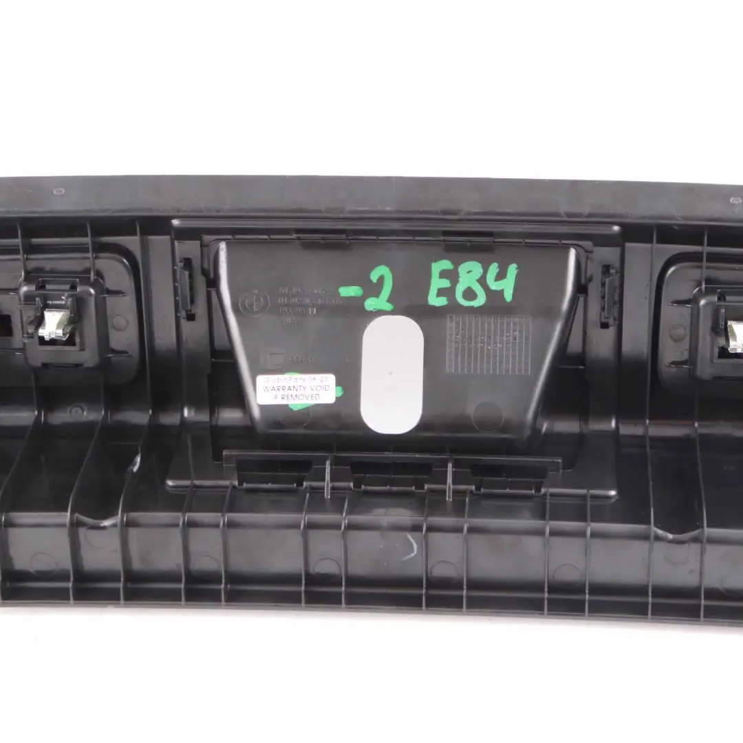 Boot Trunk Floor Loading Sill Trim Panel Black BMW X1 E84 - SKU 2990628-2 - Part number 2990628
