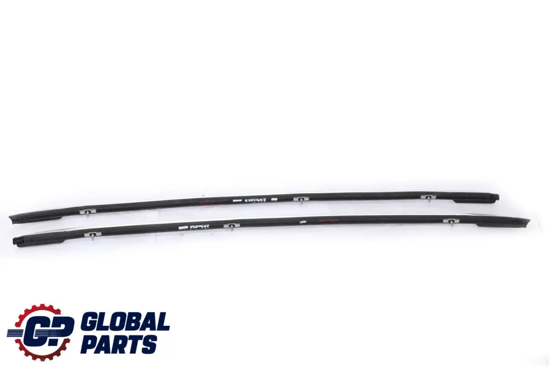 BMW X1 E84 Izquierda Derecha N/ Techo Railing Rack Moldura Alu Cromo Set