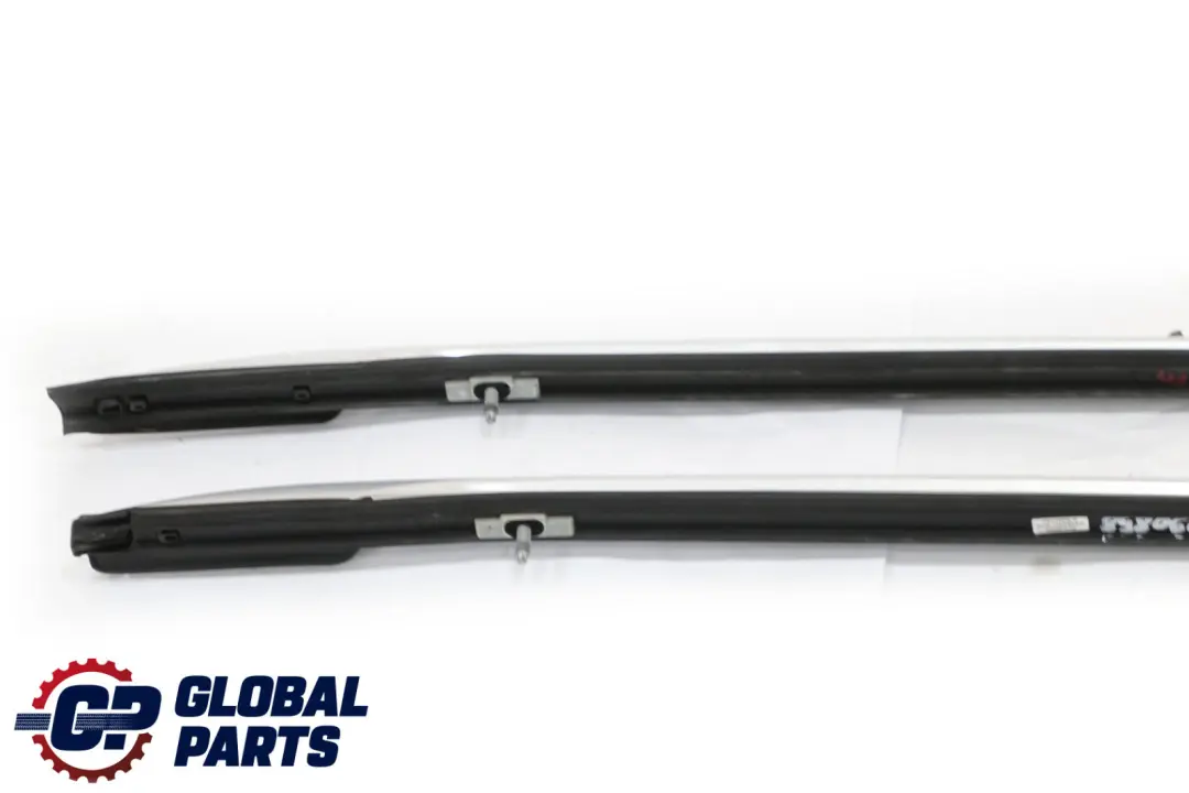 BMW X1 E84 Izquierda Derecha N/ Techo Railing Rack Moldura Alu Cromo Set