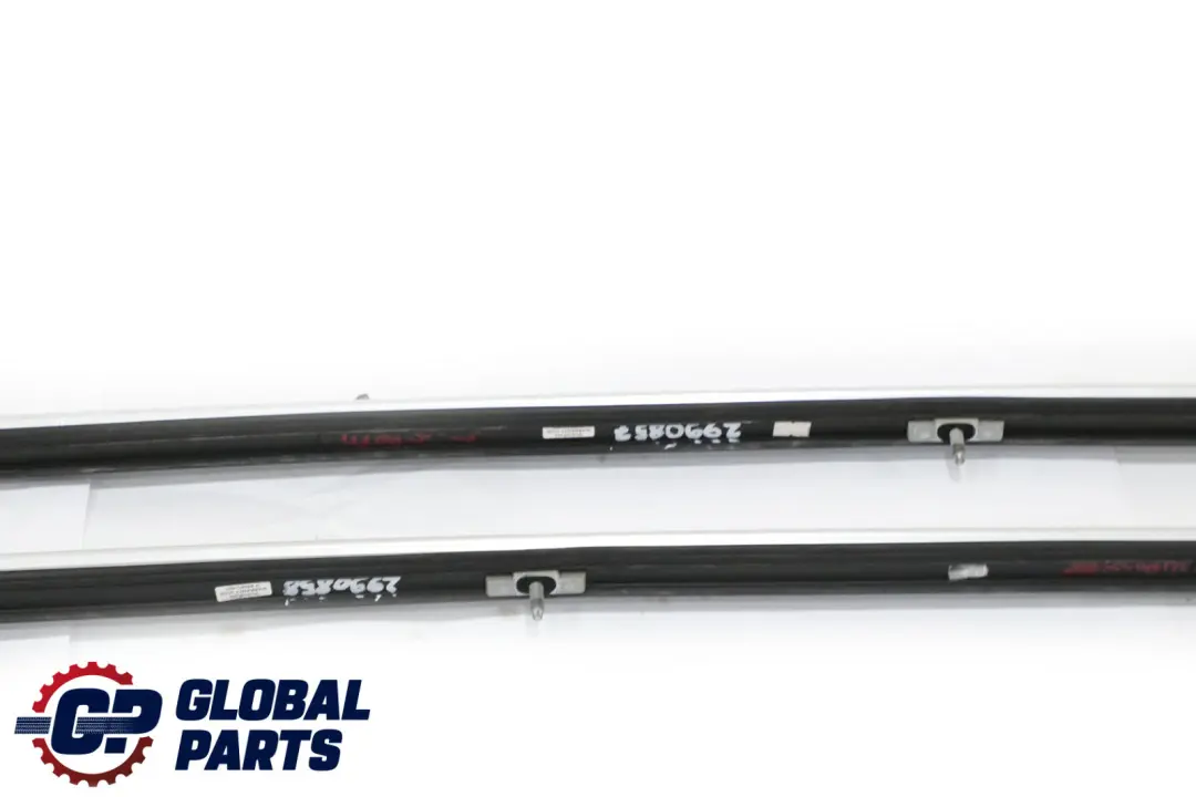 BMW X1 E84 Izquierda Derecha N/ Techo Railing Rack Moldura Alu Cromo Set