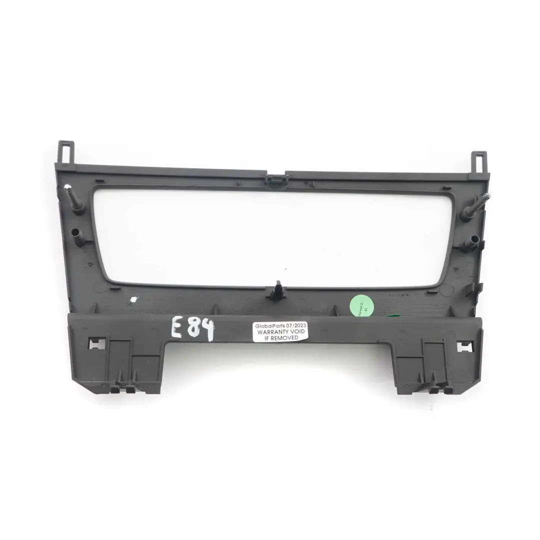 BMW X1 E84 Navigation Mittelkonsole Rahmen Verkleidung Abdeck Schwarz 2991260