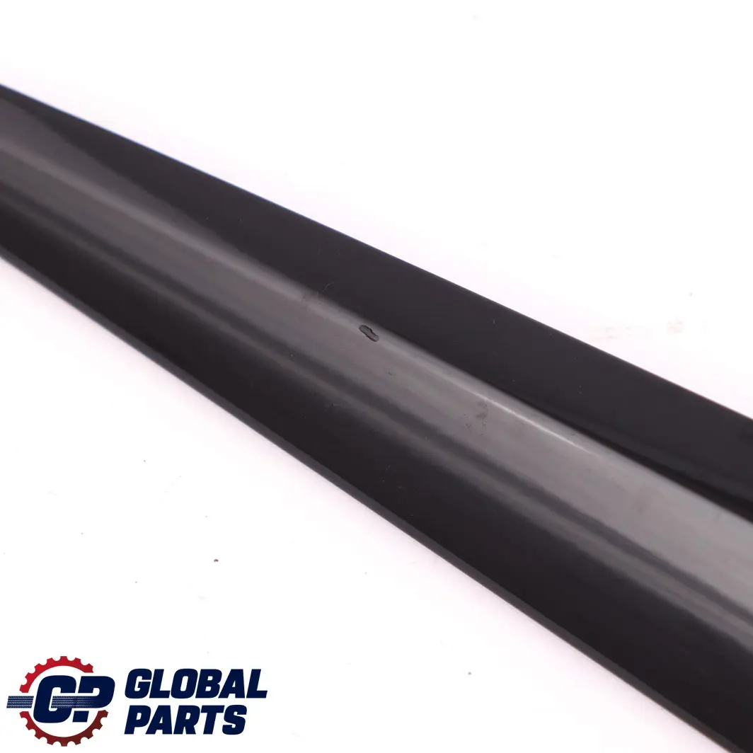 BMW X1 E84 Striscia Copertura Porta Anteriore Posteriore Sinistra High Glos Nero
