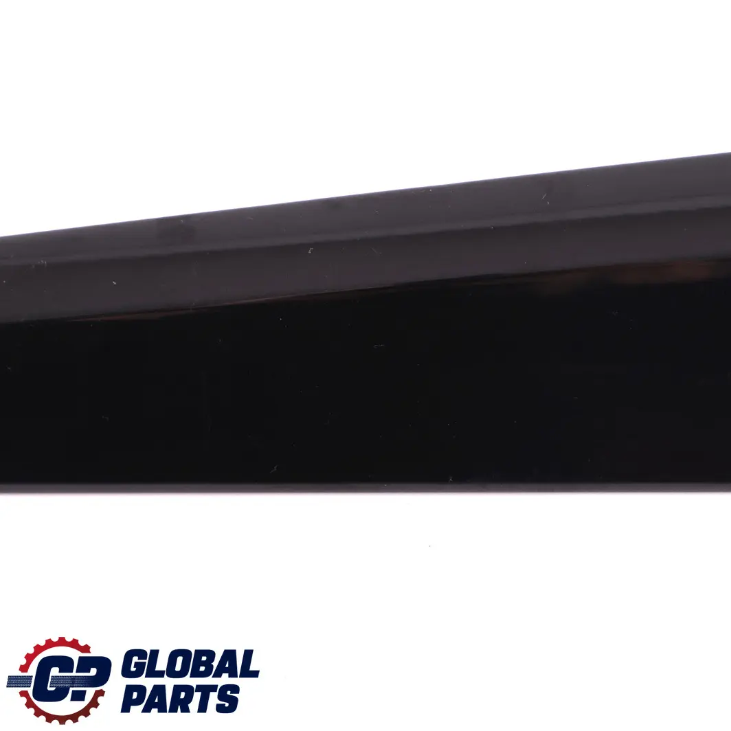 BMW X1 E84 Striscia Copertura Porta Anteriore Posteriore Sinistra High Glos Nero