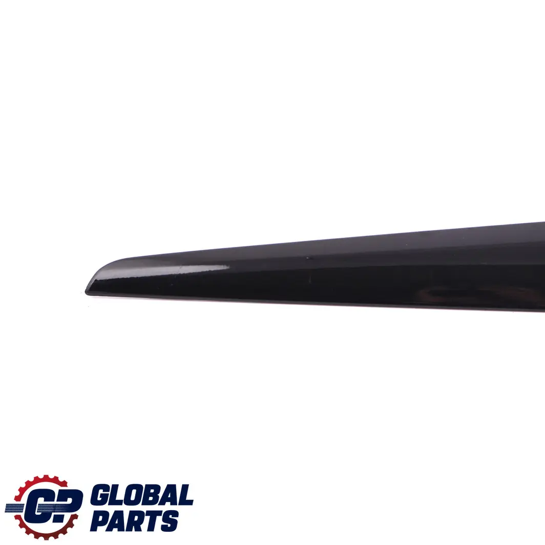 BMW X1 E84 Striscia Copertura Porta Anteriore Posteriore Sinistra High Glos Nero