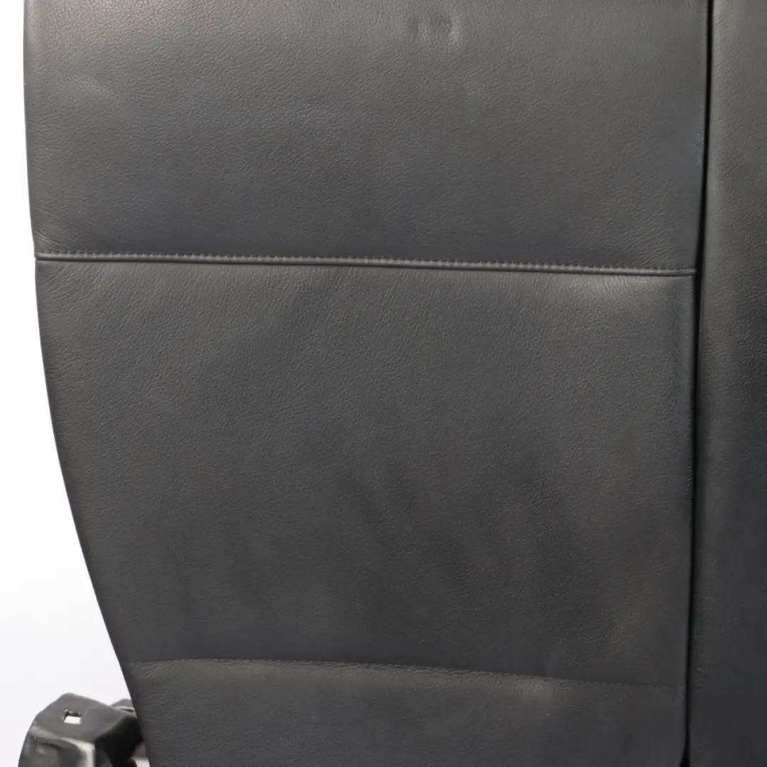 BMW X1 E84 Asiento Trasero Revestimiento Respaldo Abatible Cuero Nevada Negro