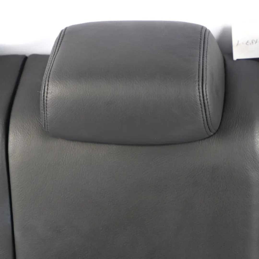 BMW X1 E84 Asiento Trasero Revestimiento Respaldo Abatible Cuero Nevada Negro