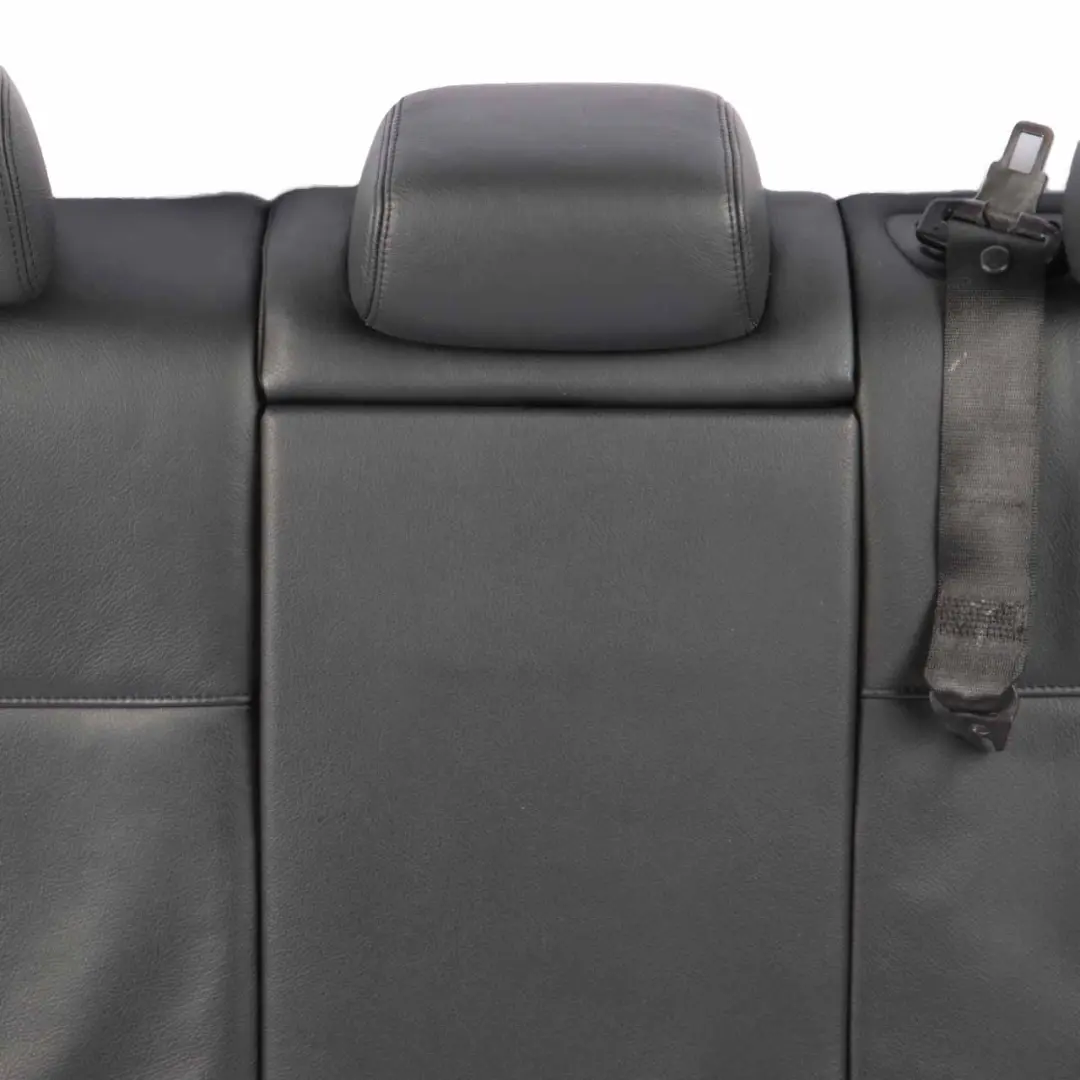 BMW X1 E84 Rear Seat Folding Backrest Covering Leather Nevada Black