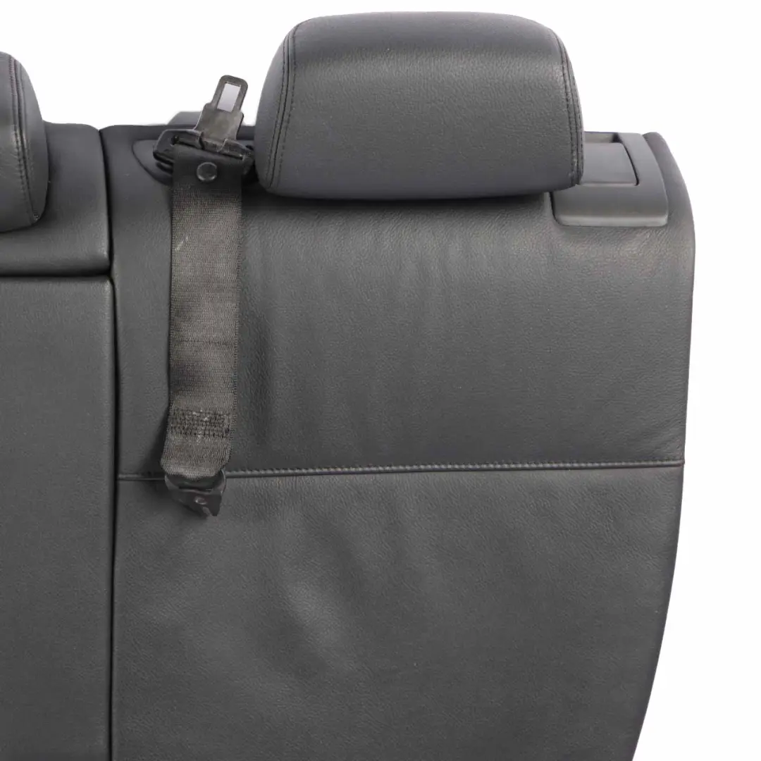 BMW X1 E84 Rear Seat Folding Backrest Covering Leather Nevada Black