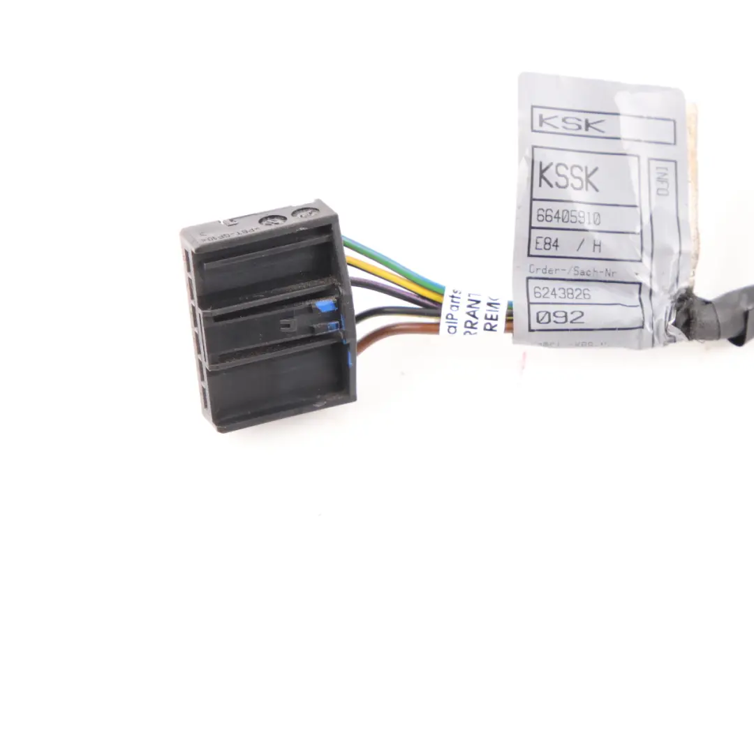 BMW X1 E84 Draht Kabel Stecker Buchse Rückleuchte Licht Links 6984754