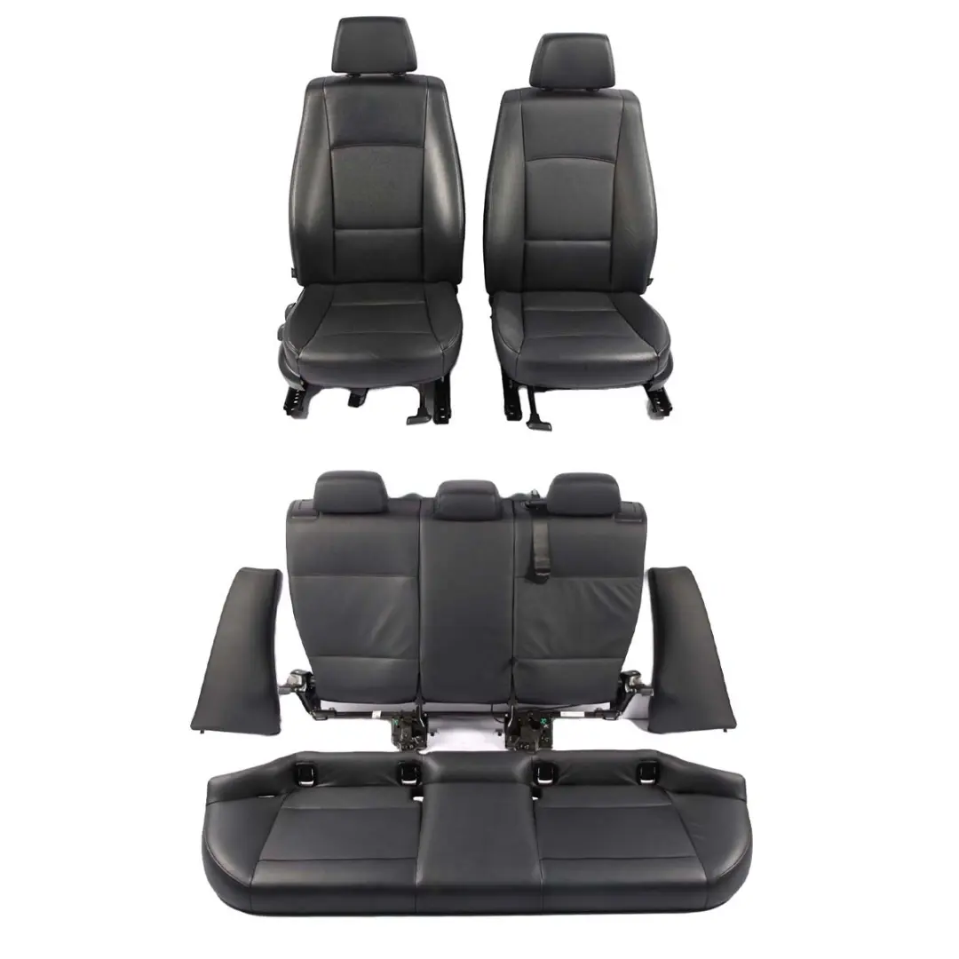 Seats BMW X1 E84 Black Leather Heated Interior Front Rear Seat Set Door Cards