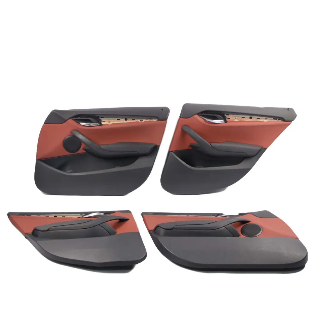 BMW X1 E84 Seats Leather Brown Interior Front Rear Seat Set Door Cards Memory