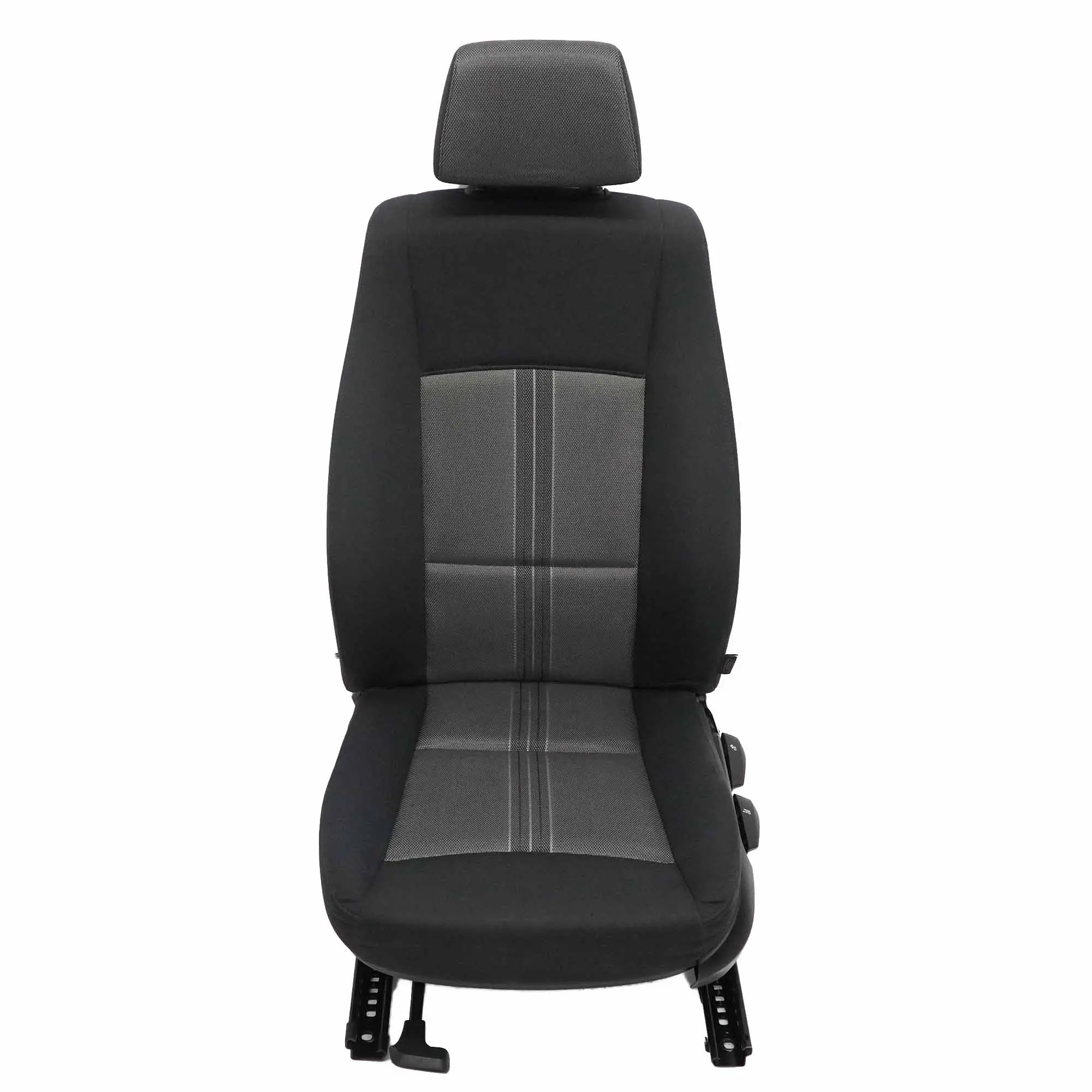 BMW X1 E84 Asiento Delantero Izquierdo Tela Mediana Efecto Plata Antracita