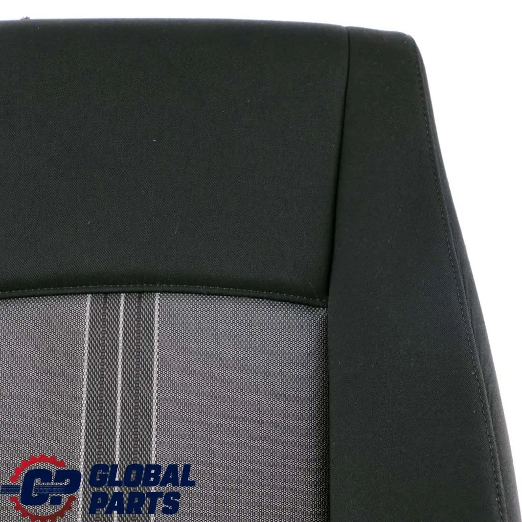 BMW X1 E84 Front Right O/S Basic Seat Backrest Cover Cloth Anthracite Silver