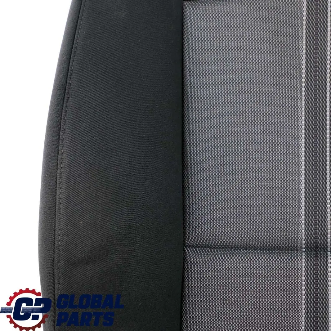 BMW X1 E84 Front Right O/S Basic Seat Backrest Cover Cloth Anthracite Silver