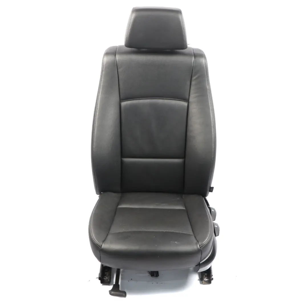 Asiento Delantero BMW X1 E84 Izquierdo Cuero Nevada Negro