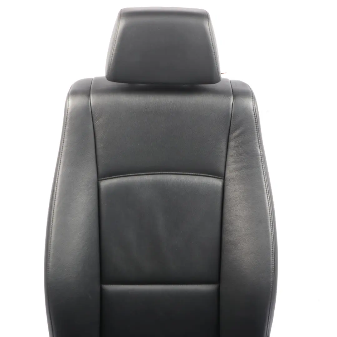 Asiento Delantero BMW X1 E84 Izquierdo Cuero Nevada Negro