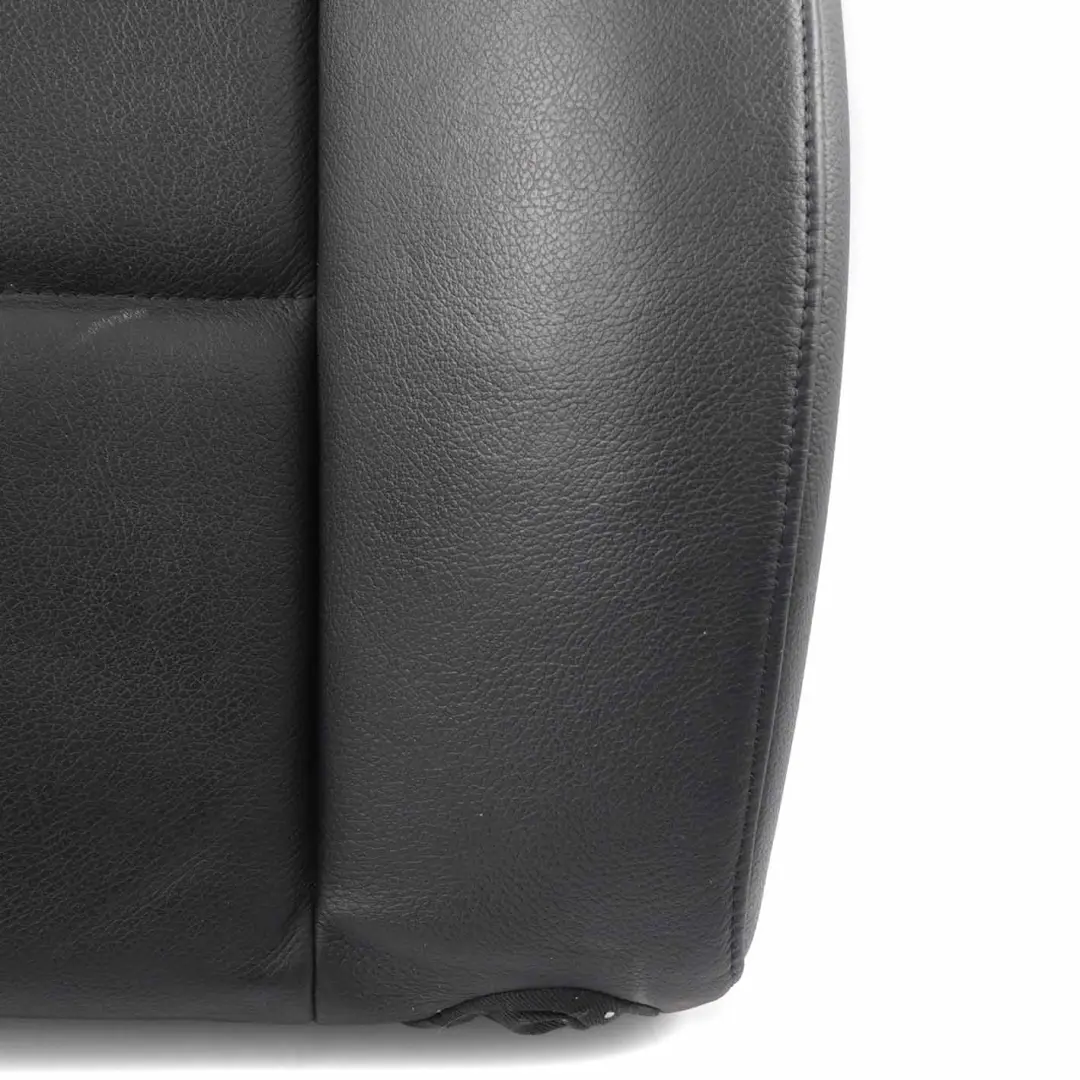 BMW E84 Seat Backrest Front Right O/S Heated Back Cover Black Leather Nevada