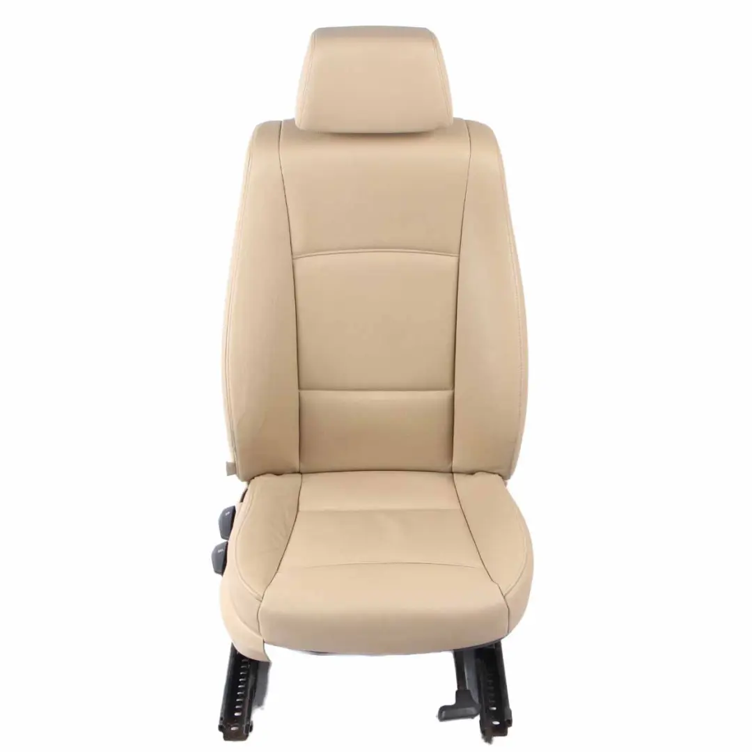 Front Seat BMW X1 E84 Right O/S Leather Nevada Beige Driver's Side