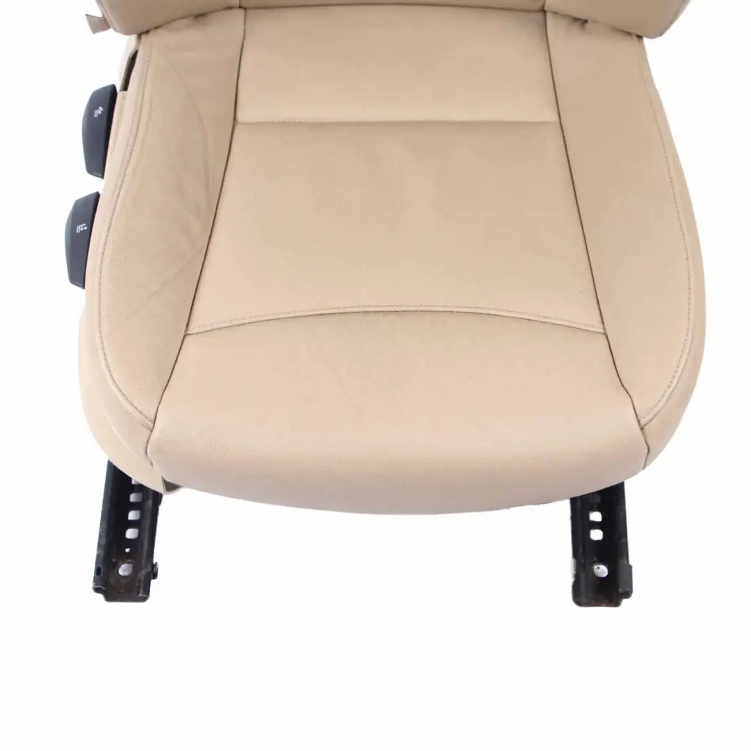 Front Seat BMW X1 E84 Right O/S Leather Nevada Beige Driver's Side