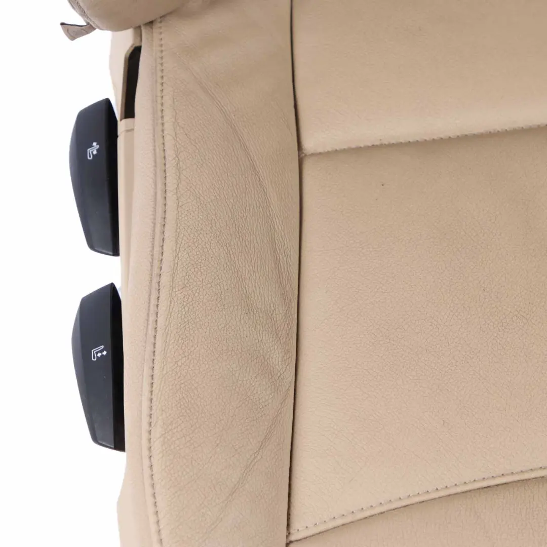 Front Seat BMW X1 E84 Right O/S Leather Nevada Beige Driver's Side