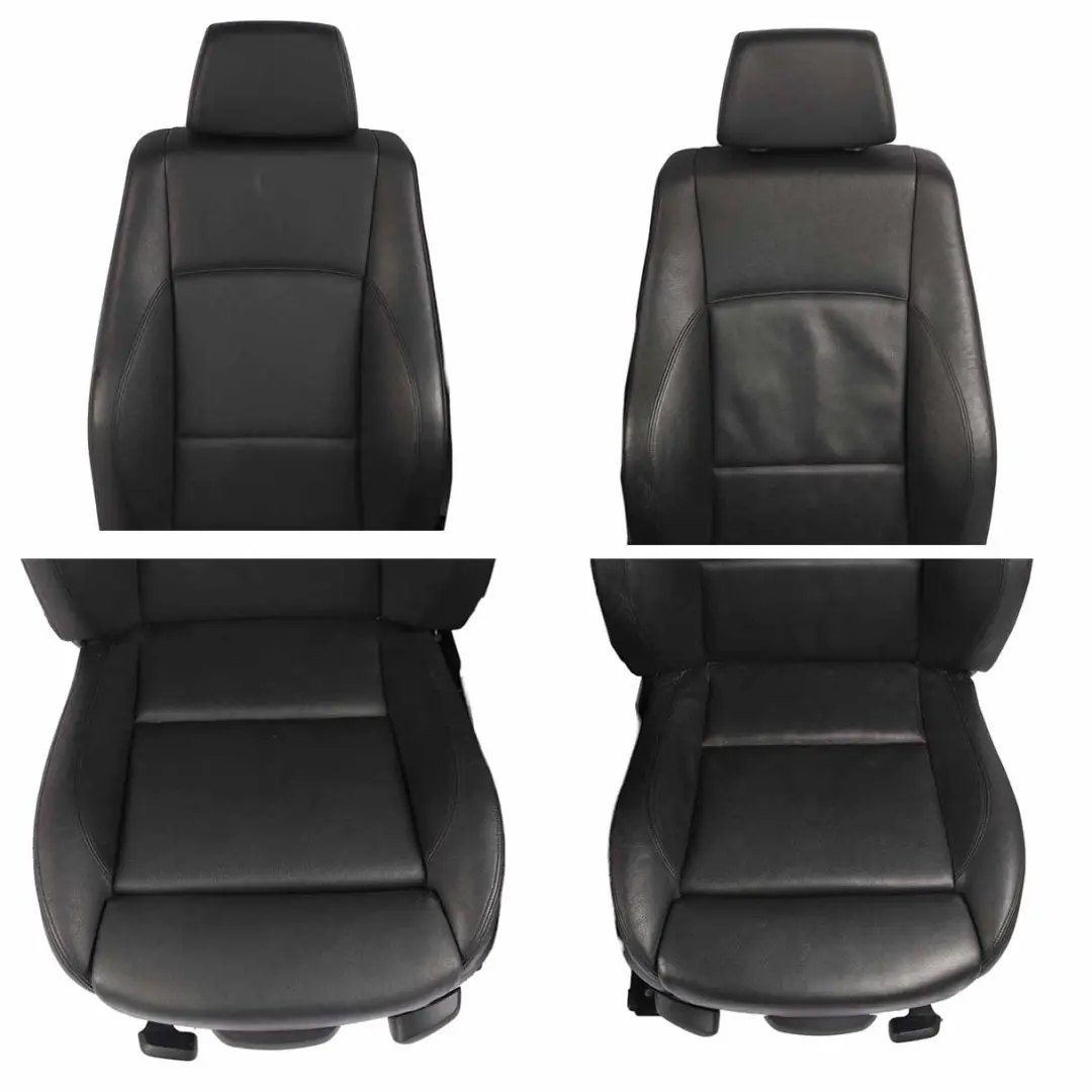 Seats BMW X1 E84 Black Leather Heated Interior Front Rear Seat Set Door Cards