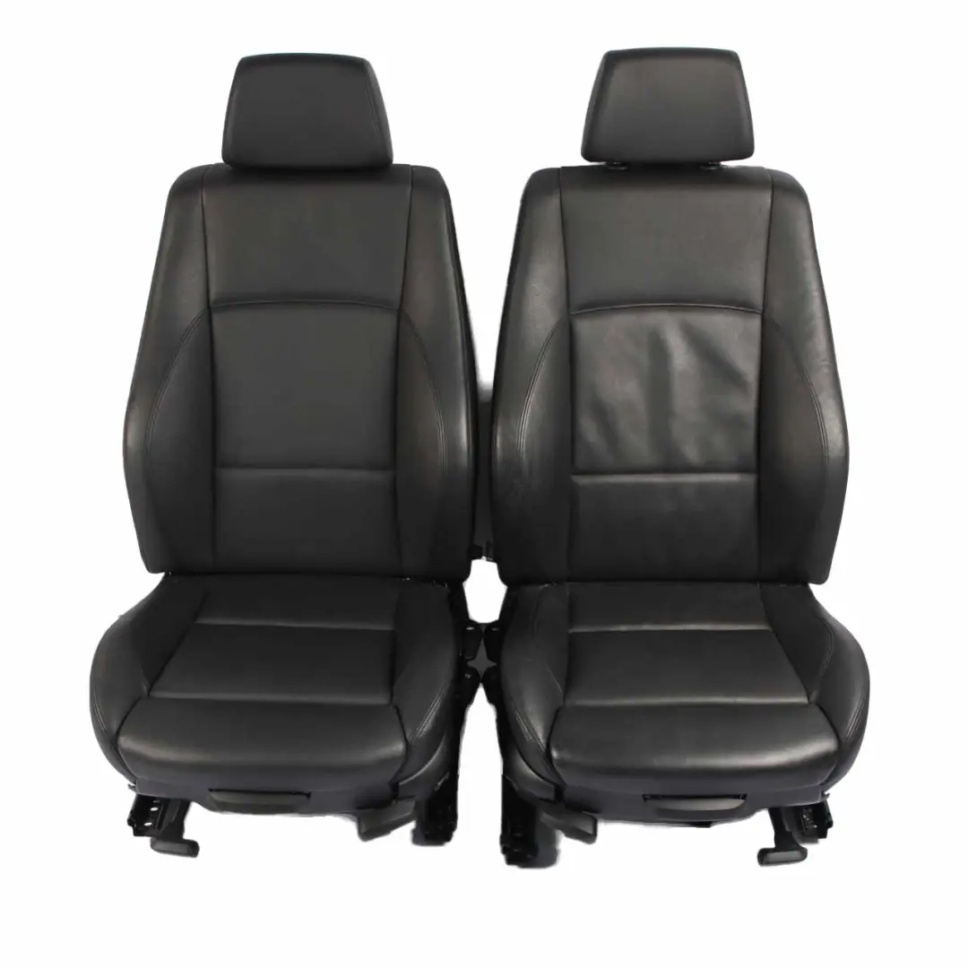 Seats BMW X1 E84 Black Leather Heated Interior Front Rear Seat Set Door Cards