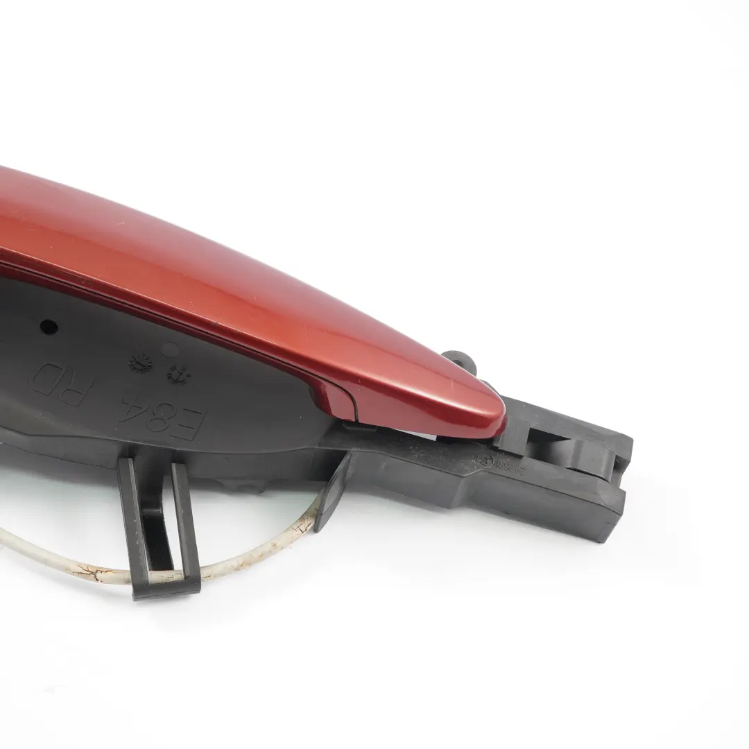 Handle Door BMW E84 X1 Rear Left Outside Grab N/S Vermillionrot Metallic Red A82