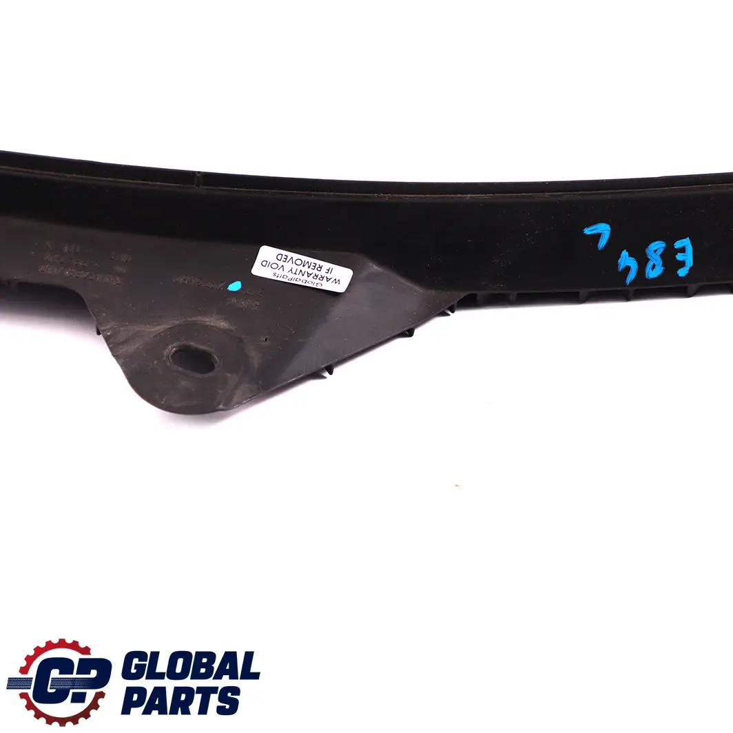 BMW E84 Izquierda Delantal Cubierta Cubierta Panel Trim Negro 2993489