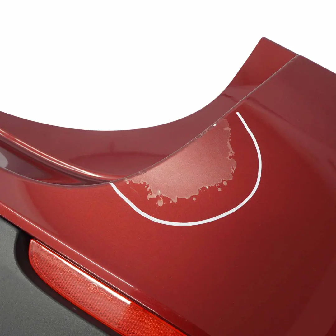 BMW X1 E84 Bumper Rear Complete Trim Panel X Line PDC Vermillion Red - A82