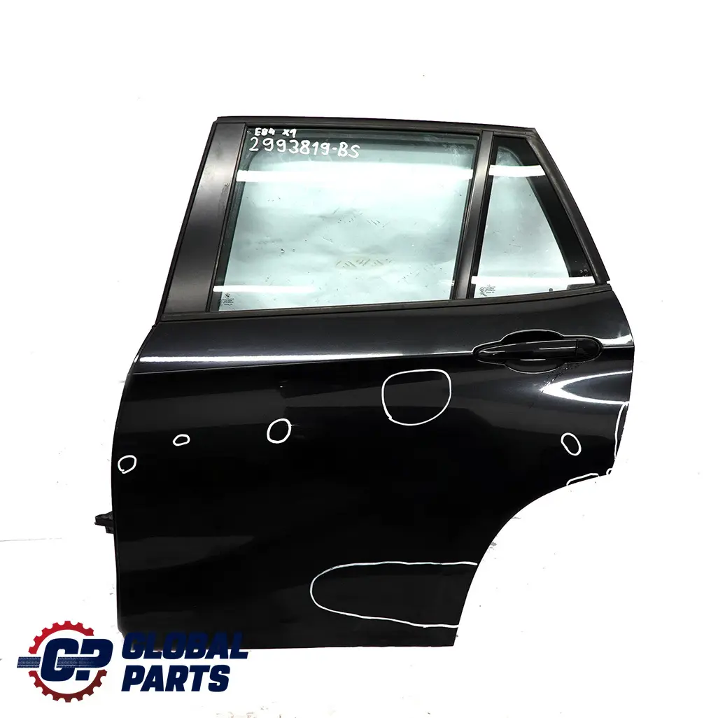 BMW X1 Series E84 Door Rear Left N/S Black Sapphire Metallic - 475