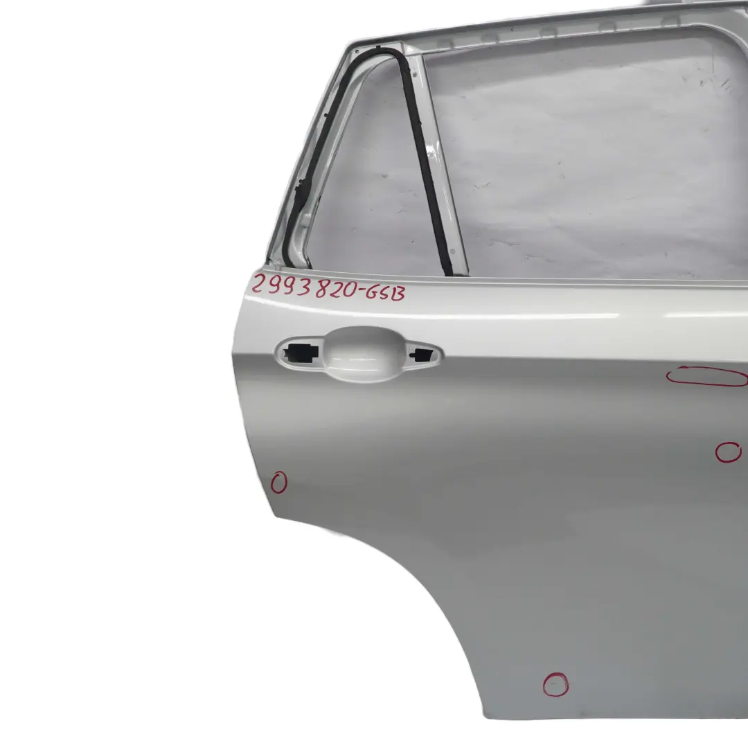 BMW X1 E84 Door Rear Right O/S Glacier Silber Silver Metallic - A83