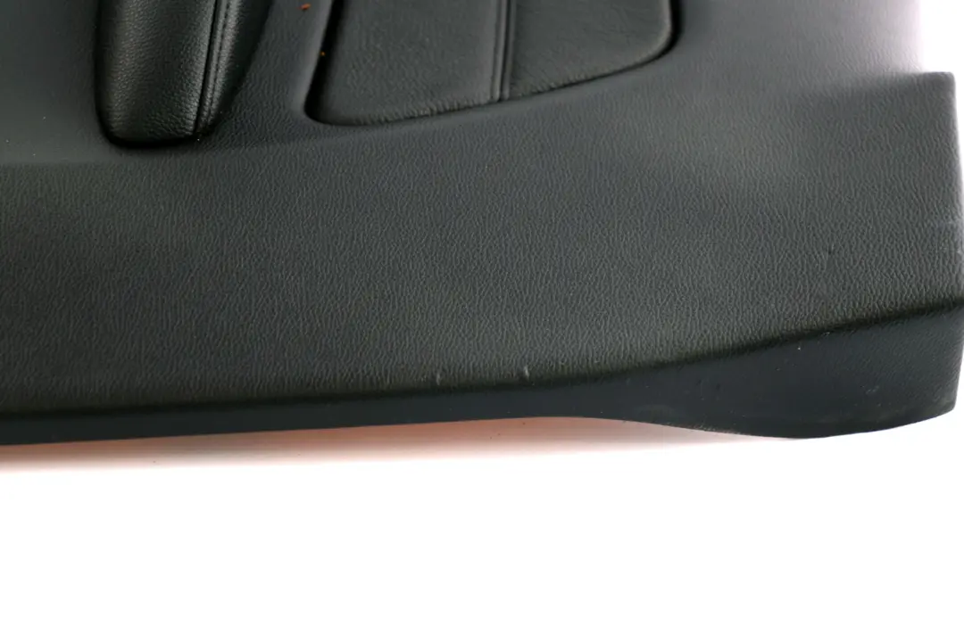 BMW 1 Series E82 Coupe Rear Left N/S Lateral Trim Panel Lining Black Leather