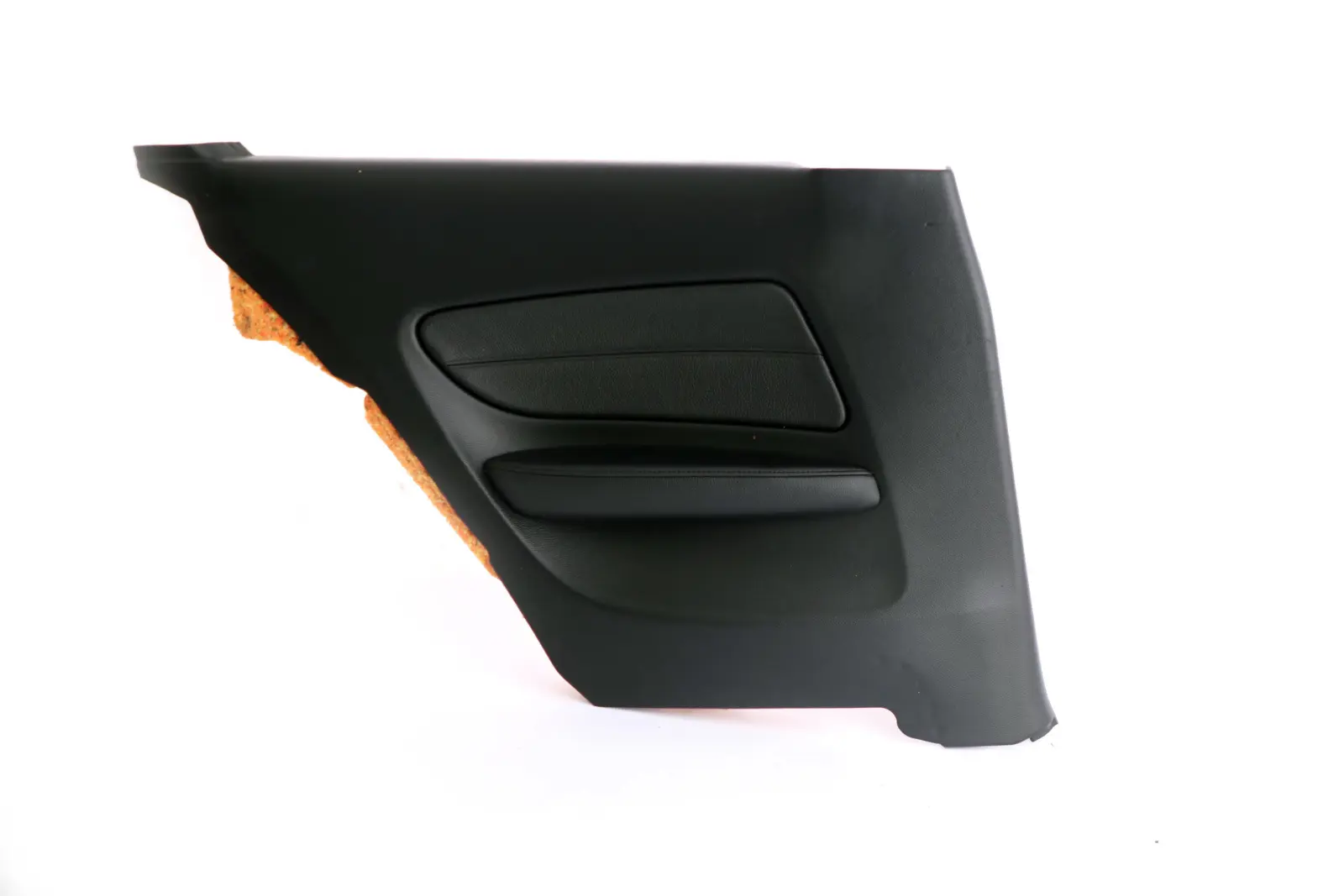 BMW 1 Series E82 Coupe Rear Left N/S Lateral Trim Panel Lining Black Leather