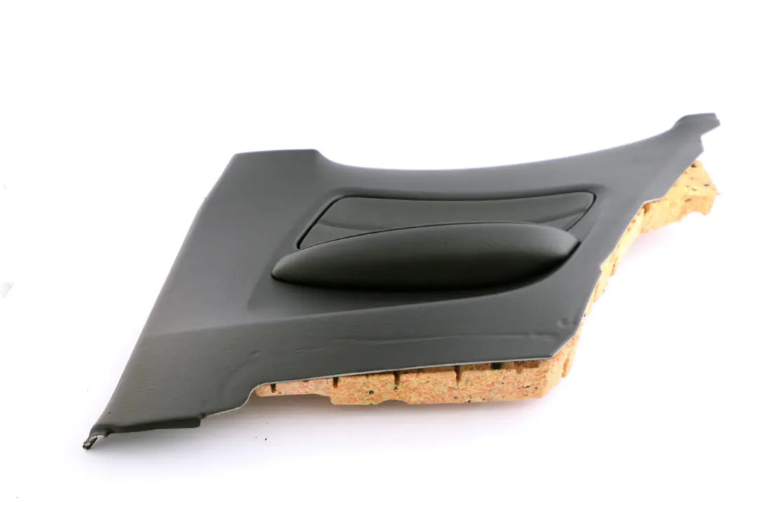 BMW 1 Series E82 Rear Right O/S Lateral Trim Panel Lining Black Leather
