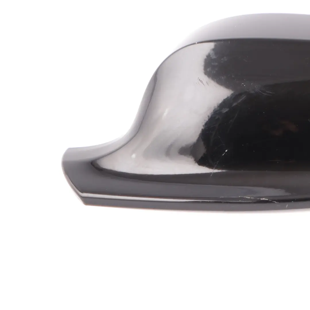 Wing Mirror Cover BMW X3 E83 LCI X1 E84 Left N/S Cap Casing Schwarz Black - 668