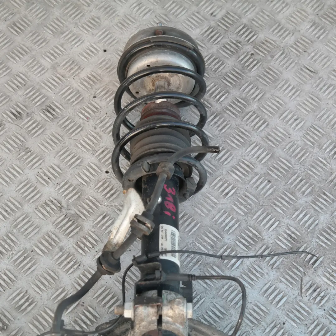 BMW E91 318i FRONTAL IZQUIERDO SPRING STRUT PIERNA SUSPENSIÓN FRENO CALLIPER