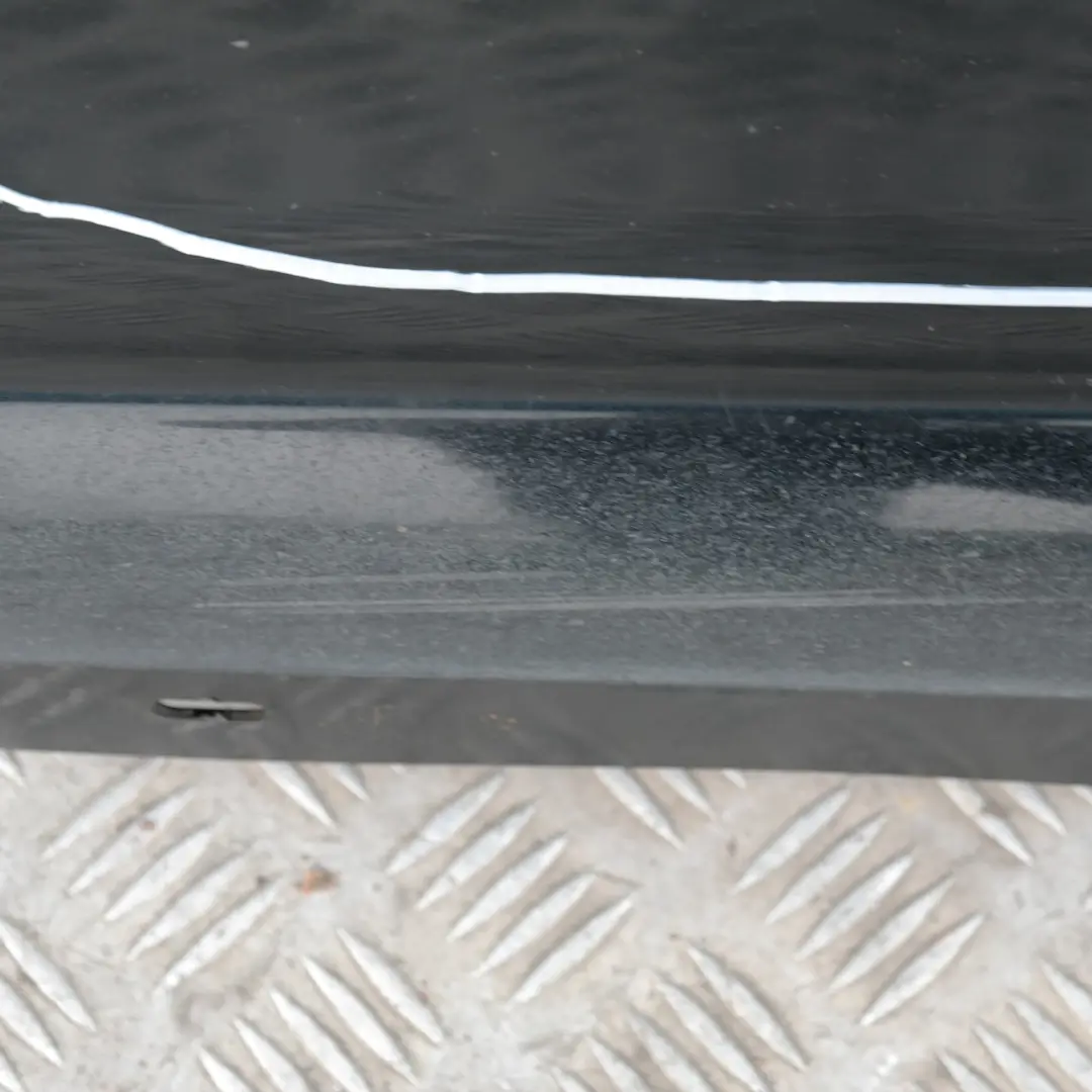 BMW 1 E87 Bas de Porte Couverture Seuil a Gauche / Noir