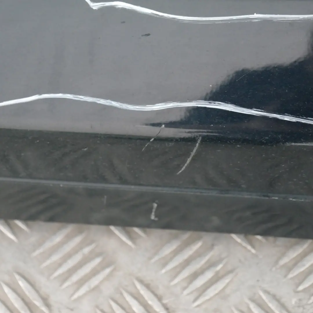 BMW 1 er 6 E87 LCI Schwellerleiste Blende Schweller links Monacoblau Blau A35