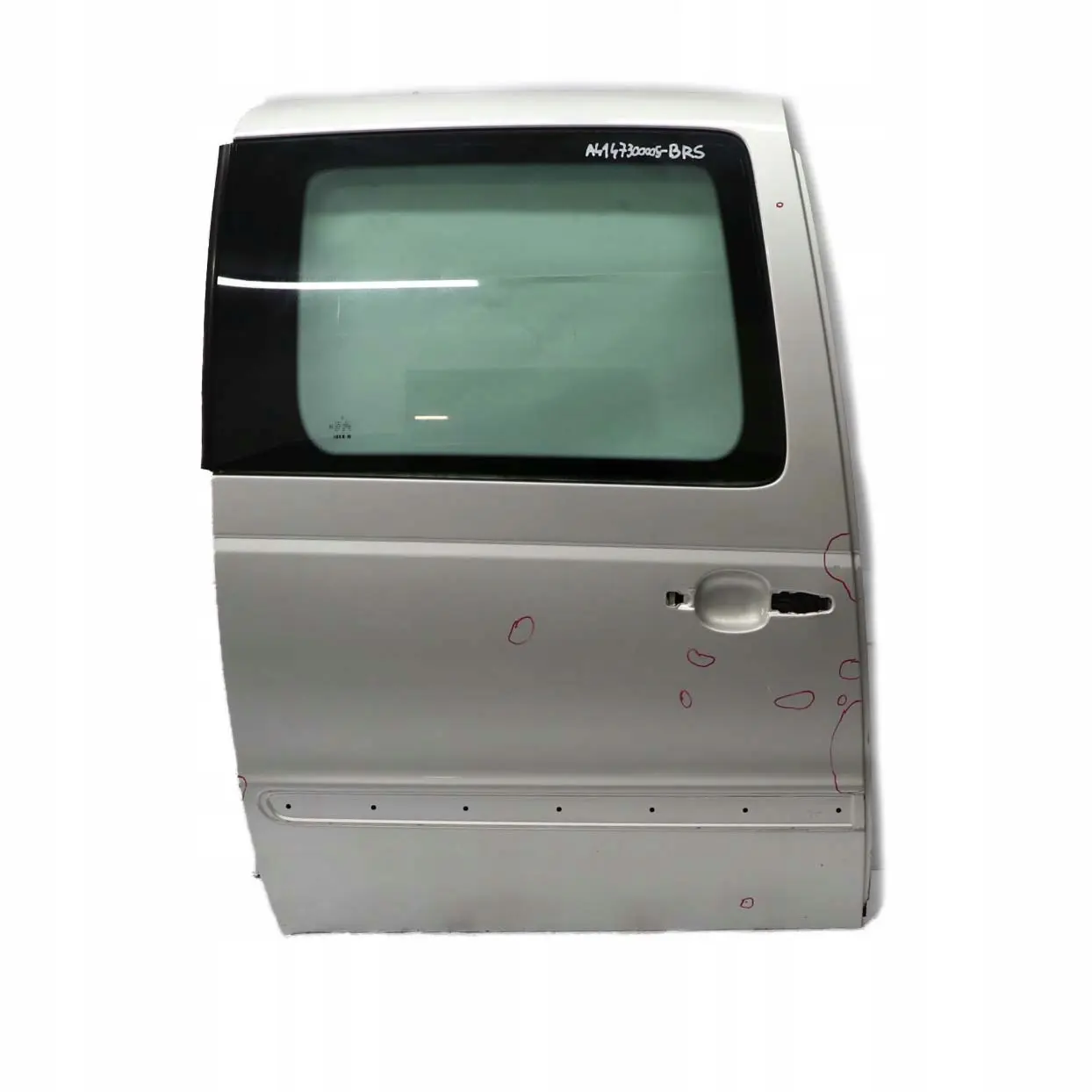 Mercedes-Benz Vaneo W414 Rear Sliding Door Right O/S Brilliant Silver - 9744