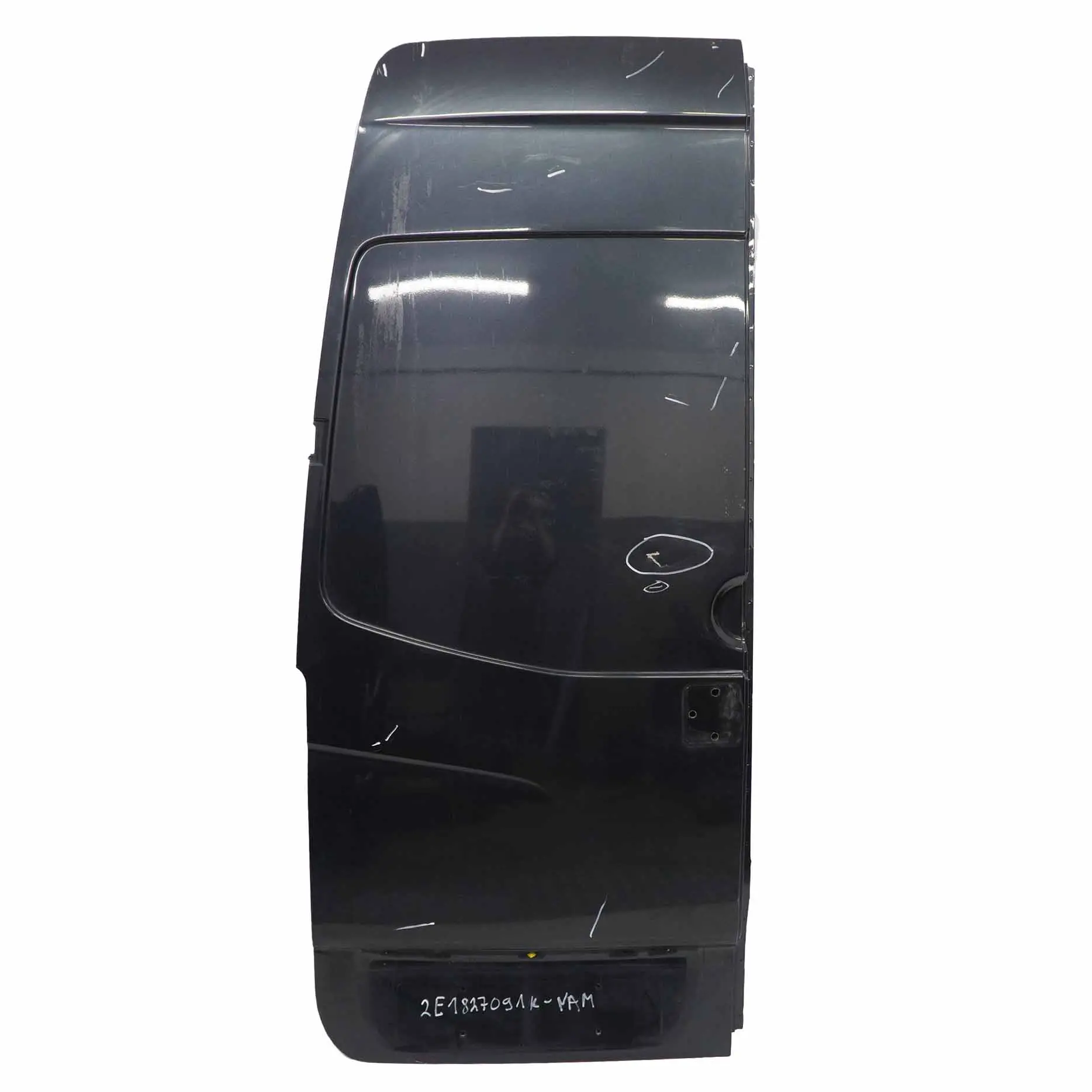 Volkswagen Crafter 30-50 Rear Door Left N/S Tailgate Boot Trunk Night Black H9Z