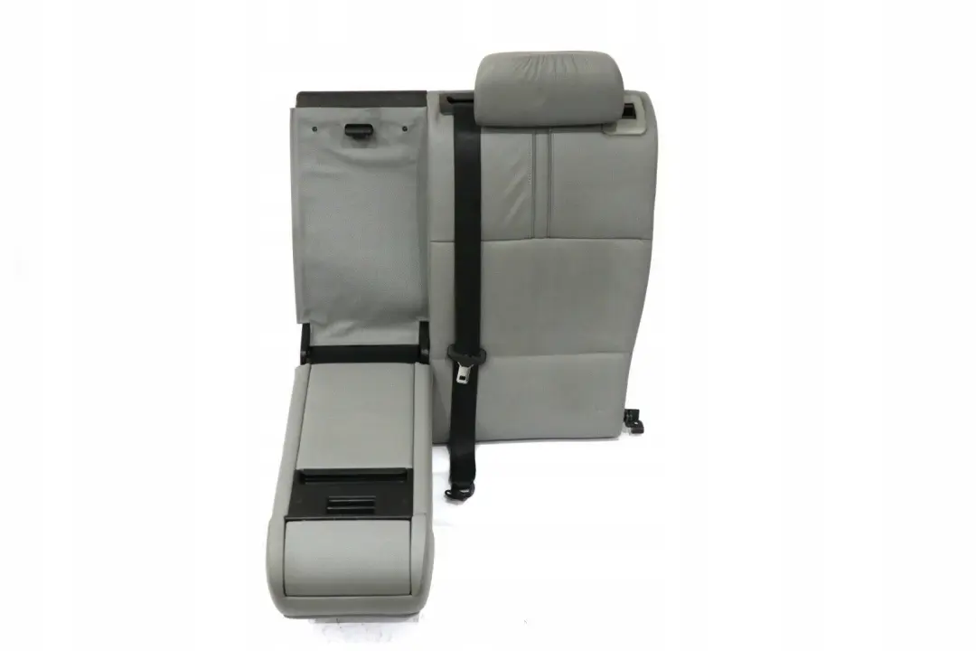 BMW E83 Gris Interior Trasero Izquierdo Funda Asiento Respaldo Cuero