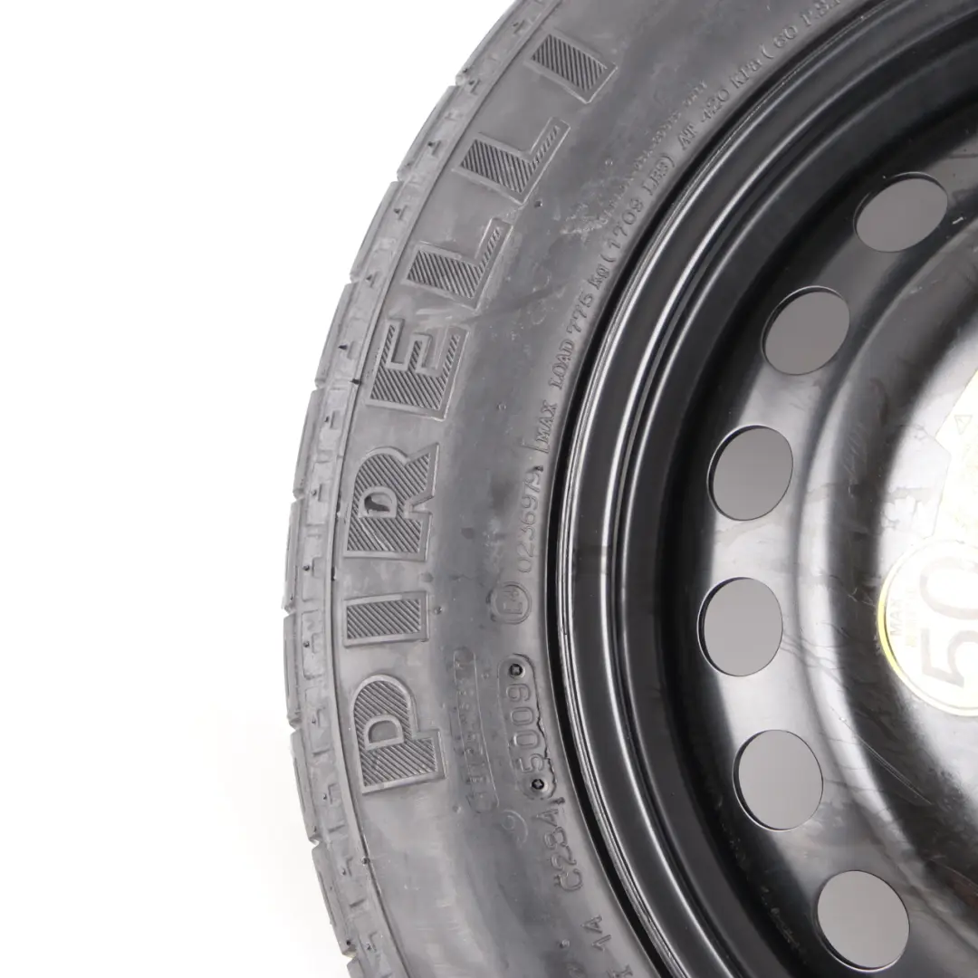 Spare Wheel Volvo C30 V40 V50 Compact Wheel Steel R16 Pirelli 125/85 30683913