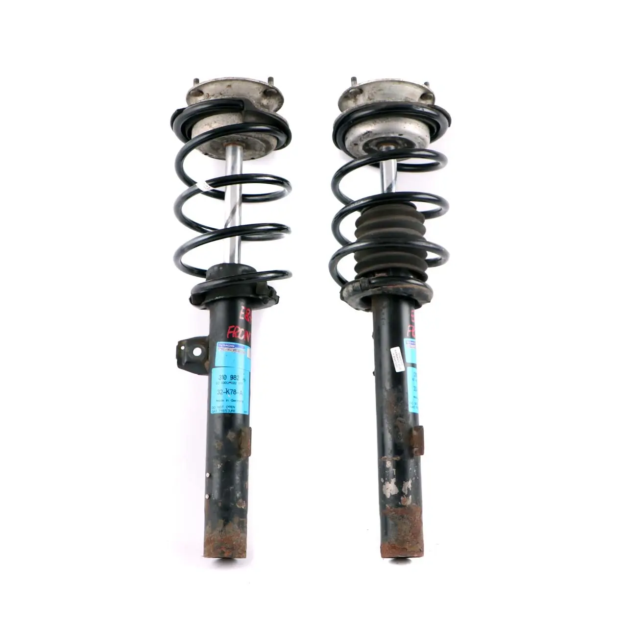 BMW 1 E81 E87 Sachs Front Left Right N/O/S Shock Absorber Spring Strut Set
